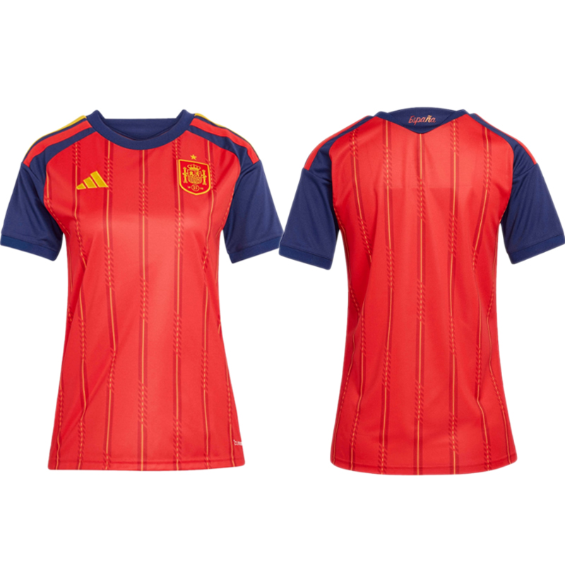 Women Spain home aaa version 2026 soccer jersey 0727001->st.louis cardinals->MLB Jersey